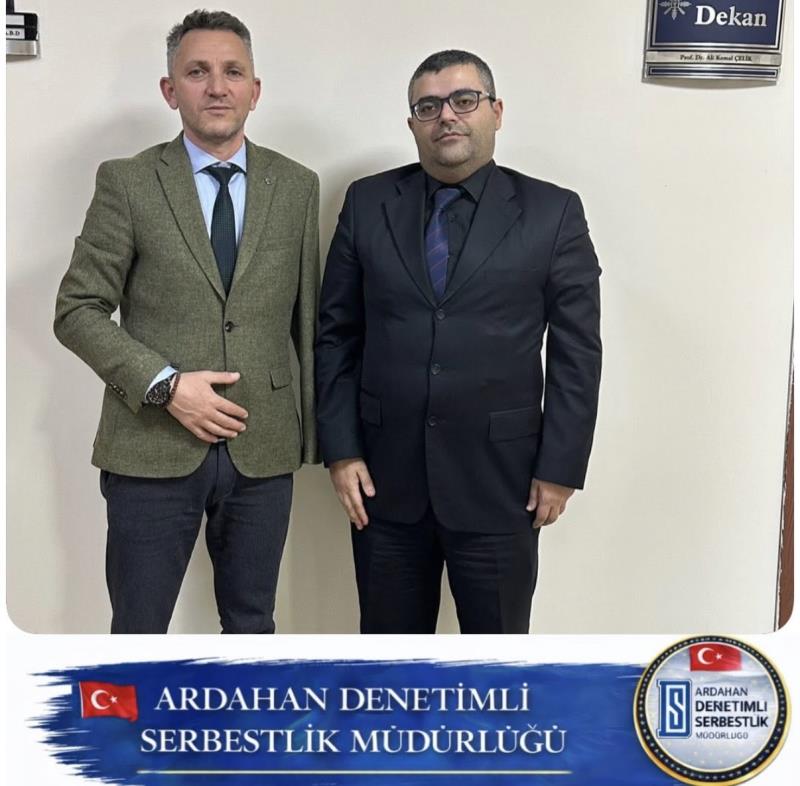 Ardahan Denetimli Serbestlik Müdürlüğünden Fakültemize Ziyaret