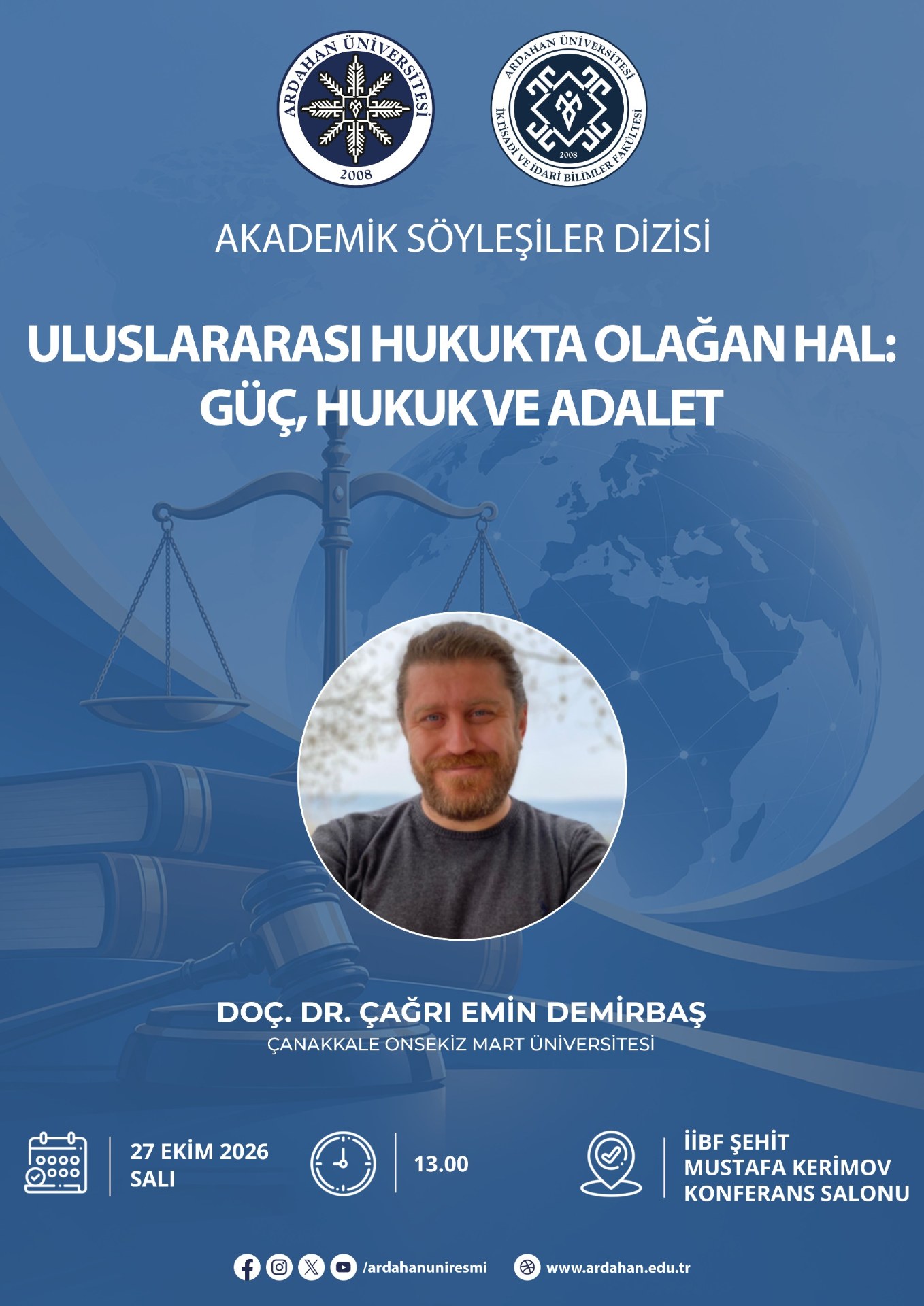 Akademik Söyleşiler Dizisi Devam Ediyor