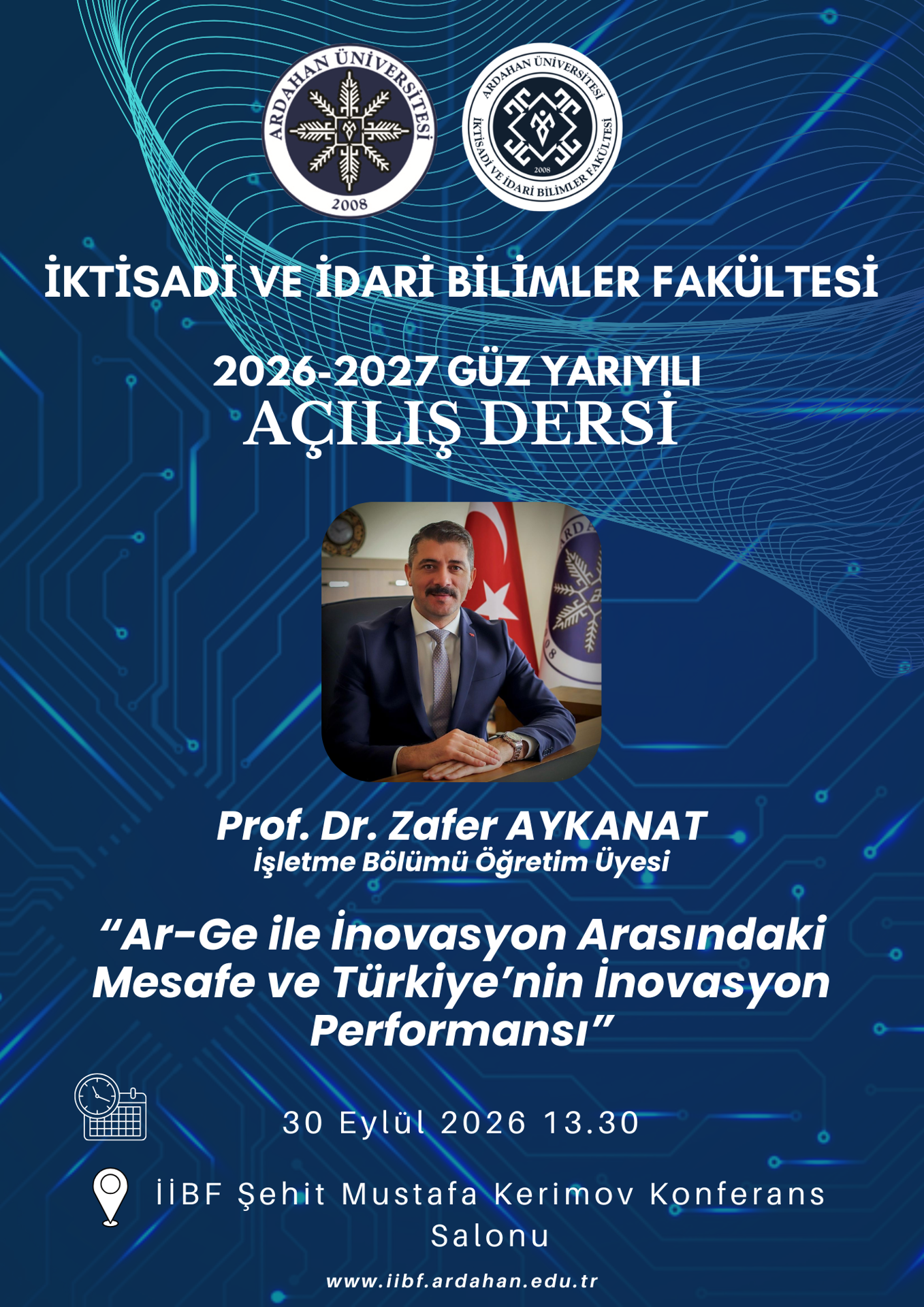 2026-2027 Güz Yarıyılı Açılış Dersi